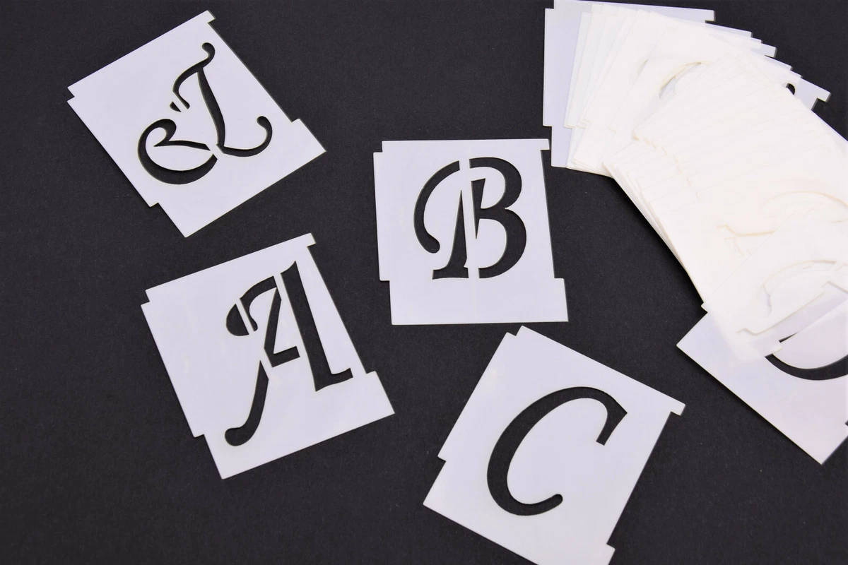 Printable Letter Stencils B