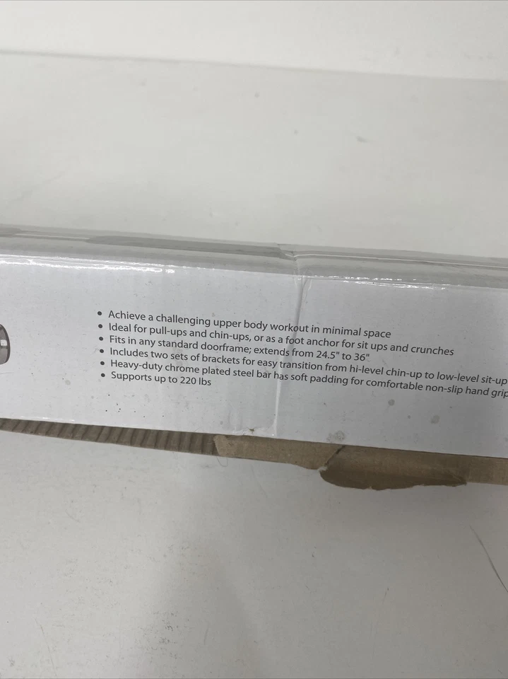 Sunny Health & Fitness Door Way Chin Up and Pull Up Bar - Image 4 of 4