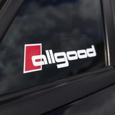Allgood Classic Original Misano Red Vinyl Decal Quattro Sticker All Good Audi