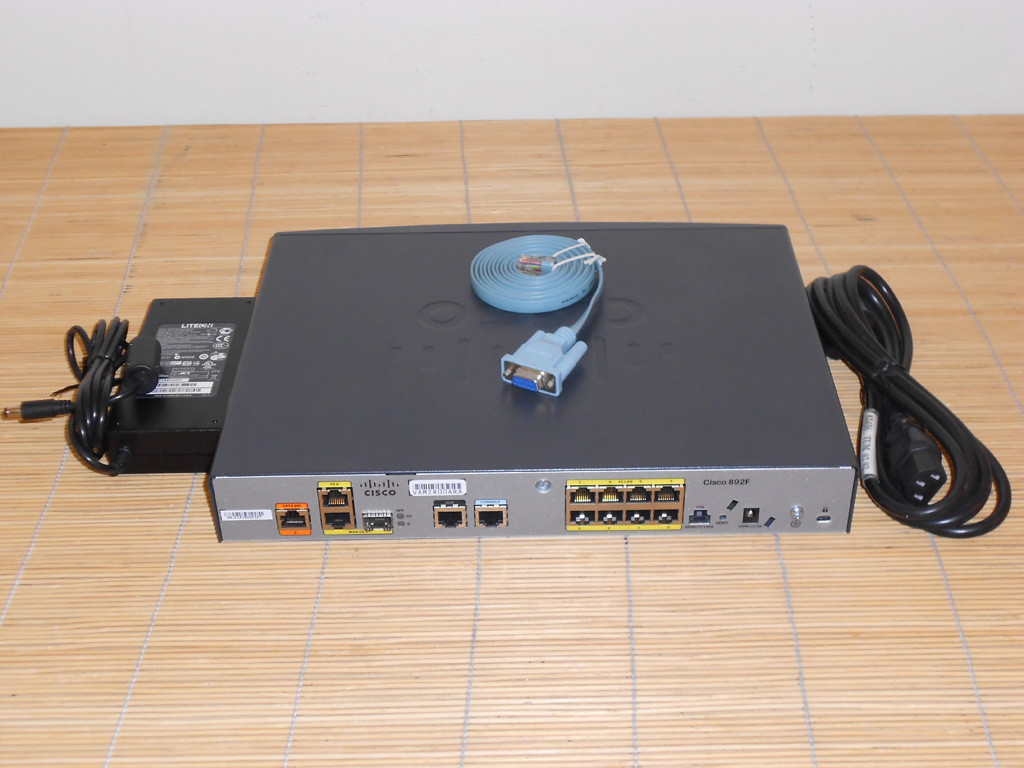 Cisco 892F-K9 Gigabit Ethernet Security Router | eBay