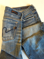 New Citizens of Humanity Kelly Low Waist Crop 29 Stretch Distressed Wash Trendy