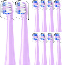 10 PCS Replacement Toothbrush Heads Compatible with Colgate Hum Toothbrush