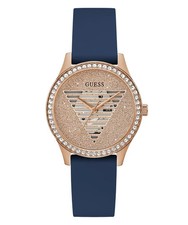 Guess Ladies Lady Idol Crystal Stainless Steel Quartz Watch - GW0530L3 NEW