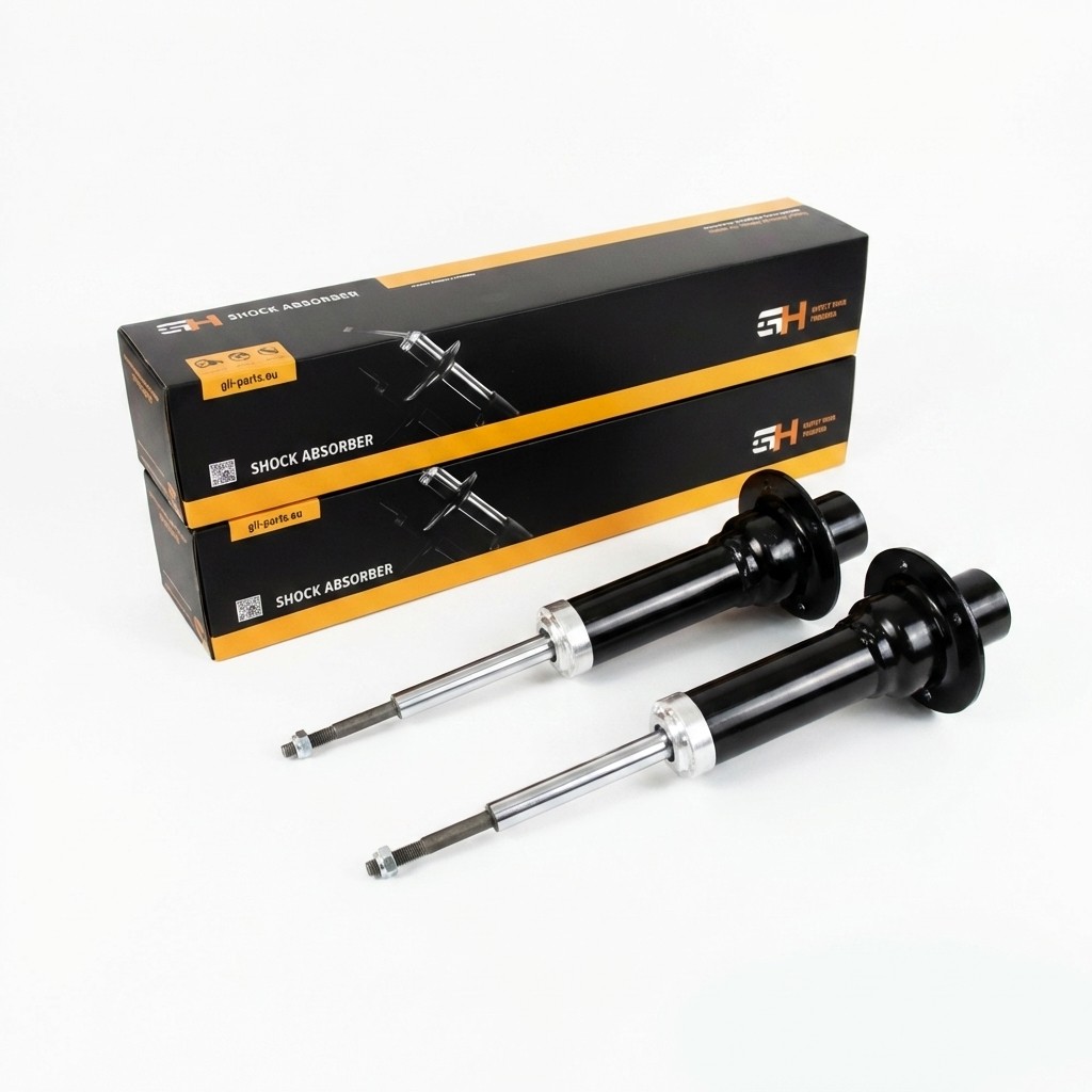 2x Gas Shock Absorbers Front for JEEP CHEROKEE (KJ) 2001-, LIBERTY 2001->