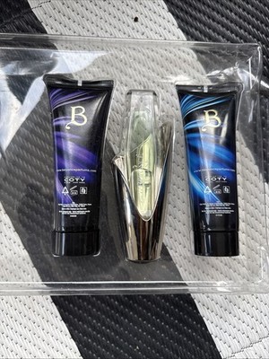 Beyonce Pulse Eau De Parfum Spray Body Milk Shower Cream 3 Pc Gift Set