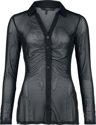 KIHILIST by KILLSTAR Langarmhemd Damen After The After Mesh Shirt schwarz