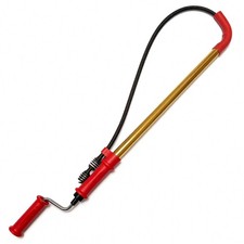 56658 K-6P 6FT Toilet Auger Snake for Use Manually or with Drill, Telescopic ...