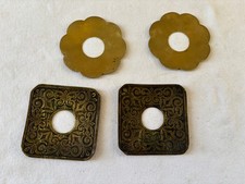 Coupelle bobèche de bougeoirs en bronze