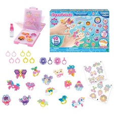 Aquabeads Rings Complete Bead Kit For - 10 Unique Wearable Rings Ab31751