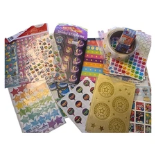 Lot of Stickers Trend American Greeting Scratch And Sniff Puffy & More