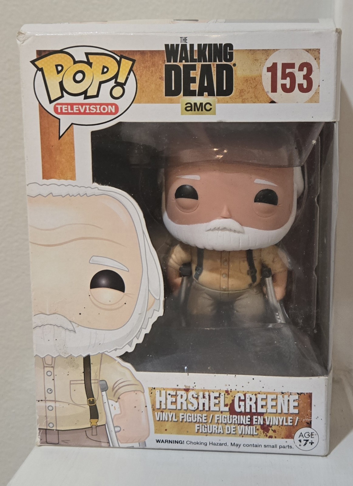 Funko Pop! AMC Television: The Walking Dead Hershel Greene #