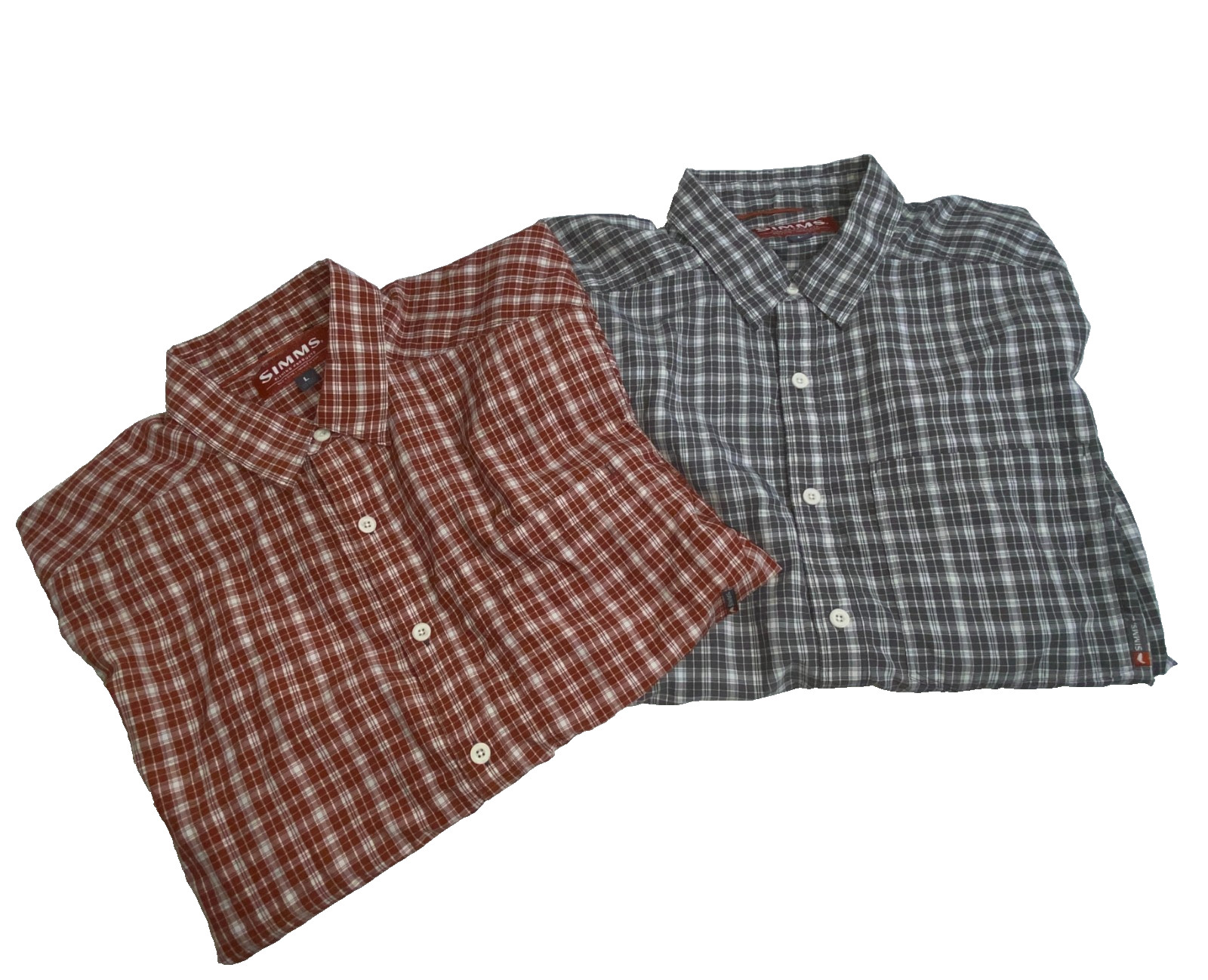 Simms Shirts Men's LARGE Performance Tech Gorpcor… - image 1