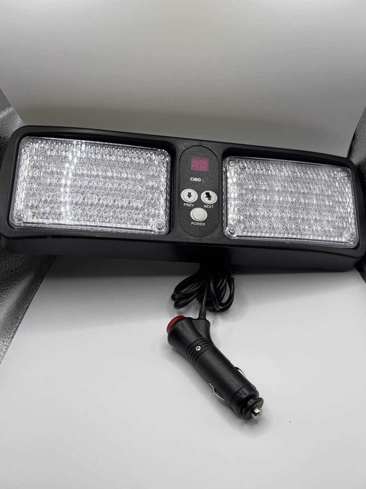 Led Visor Sign 1pc 86 LED Sunshield Visor Lights Beacon 12 Flsh Pattern | eBay