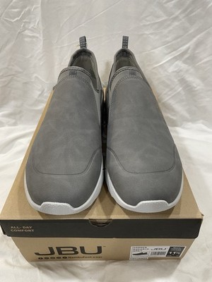 Jambu Men's Darren on The Go Shoes Water-Ready Arch Support, Size 11.5 M Grey