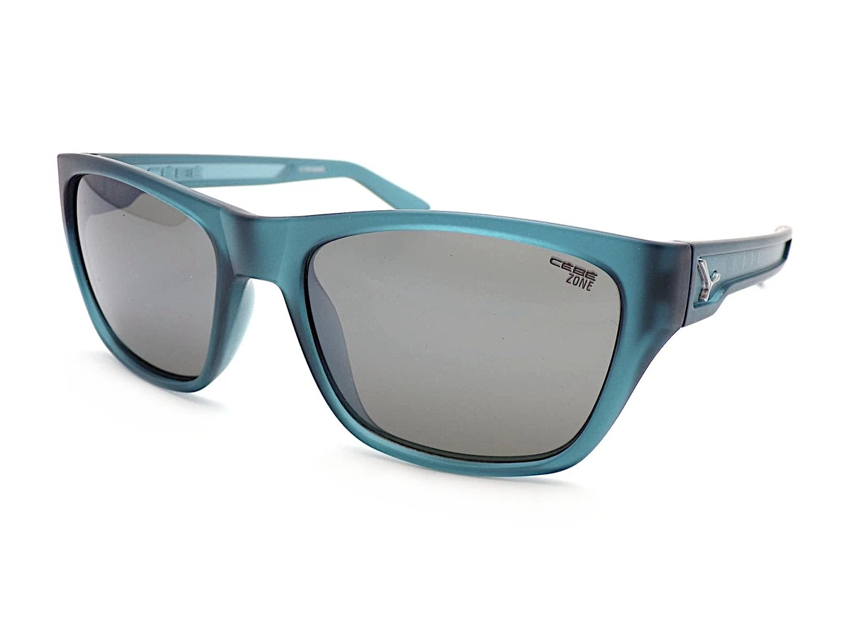 Lunettes De Soleil Cébé S'Kiss - Noir Brillant, Monture Couvrante, Technologie SymbioTech Pour Un Confort Optimal