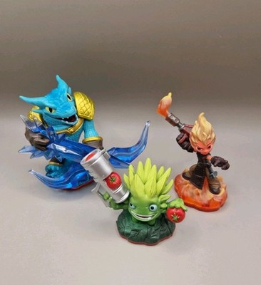 Set 3 Figuren - Skylanders Trap Team  