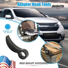 1Pcs Pry Bar Wrench Adaptor Shaft Removal Tool 1/2"Crowbar Openend Wrench US