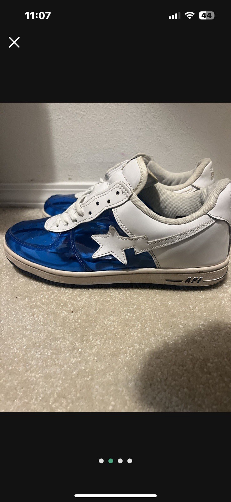 Bape Men's Bathing Ape Shoes (See Threw)