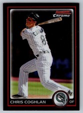 2010 Bowman Chrome Refractor Chris Coghlan 157