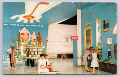 Disneyland California Monsanto Chemical Company Hall of Chemistry Postcard