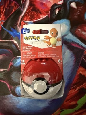 Pokémon Mega Bloks Charmander Pokeball Building Set New Sealed Rare
