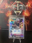 2025 Drake Maye Topps Cosmic Chrome Auto Variation Refractor #CCA-DMA