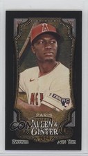 2024 Topps Allen & Ginter Mini Black Border Kyren Paris #56 11s9