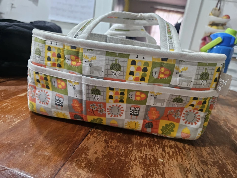 Carrito de almacenamiento de pañales Trend Lab Foto 3 de 4