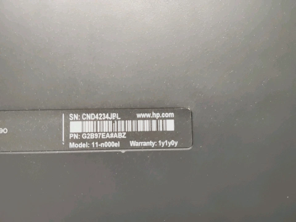 Notebook Touchscreen 2in1 Tablet PC HP x360 Pavilion 11-n000el Schermo Ruotabile - Immagine 3 di 4