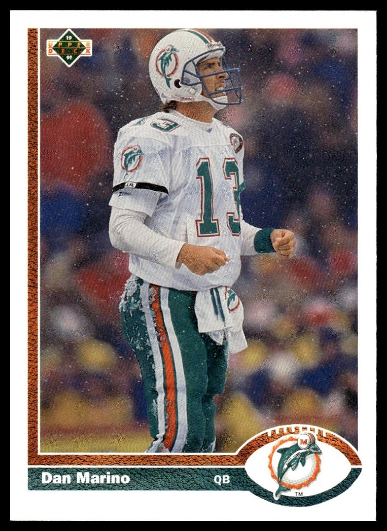 1991 Upper Deck Dan Marino #255c 🔥 Miami Dolphins