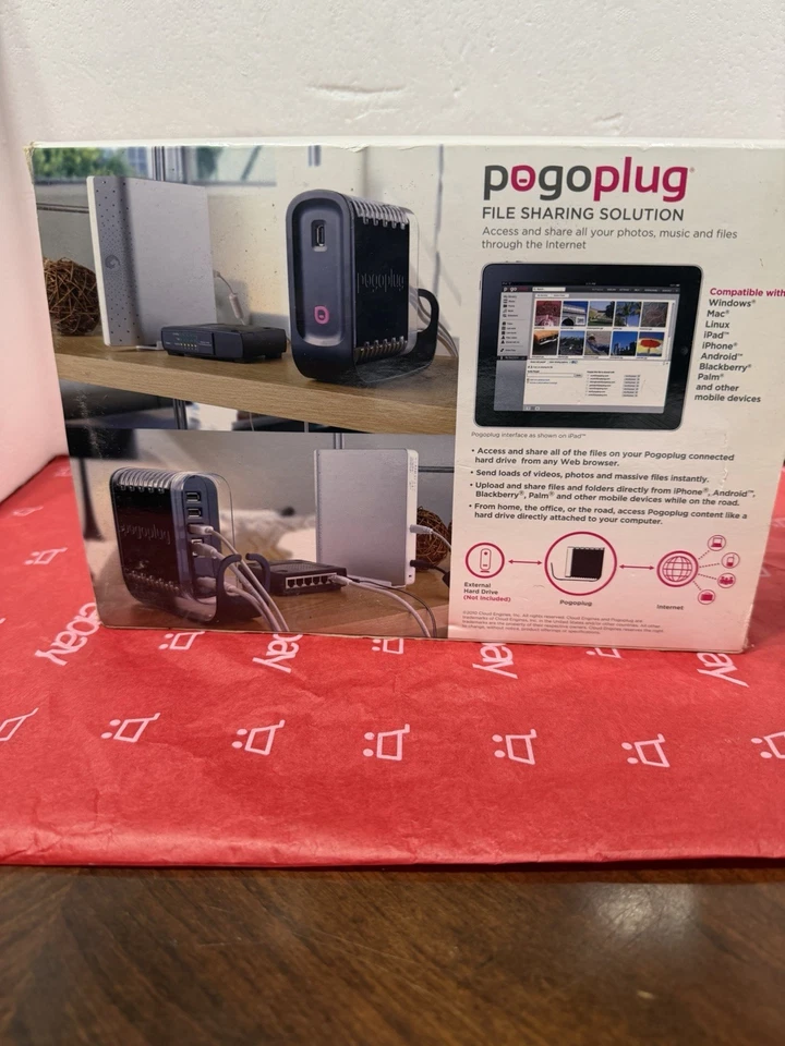 POGO-P21 POGOPLUG File Sharing Solution Your Personal Cloud EO2 version NEW - Image 3 of 4
