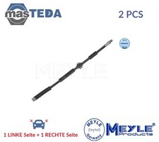 714 525 0062 BREMSSCHLAUCH BREMSLEITUNG HINTEN MEYLE 2PCS FÜR FORD FOCUS II