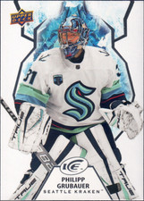 2021-22 Upper Deck Ice #80 Philipp Grubauer
