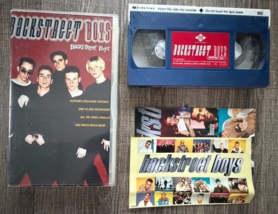Backstreet Boys Rare VHS - Interviews, Music Videos, Live, Fan Club - Jive Avex