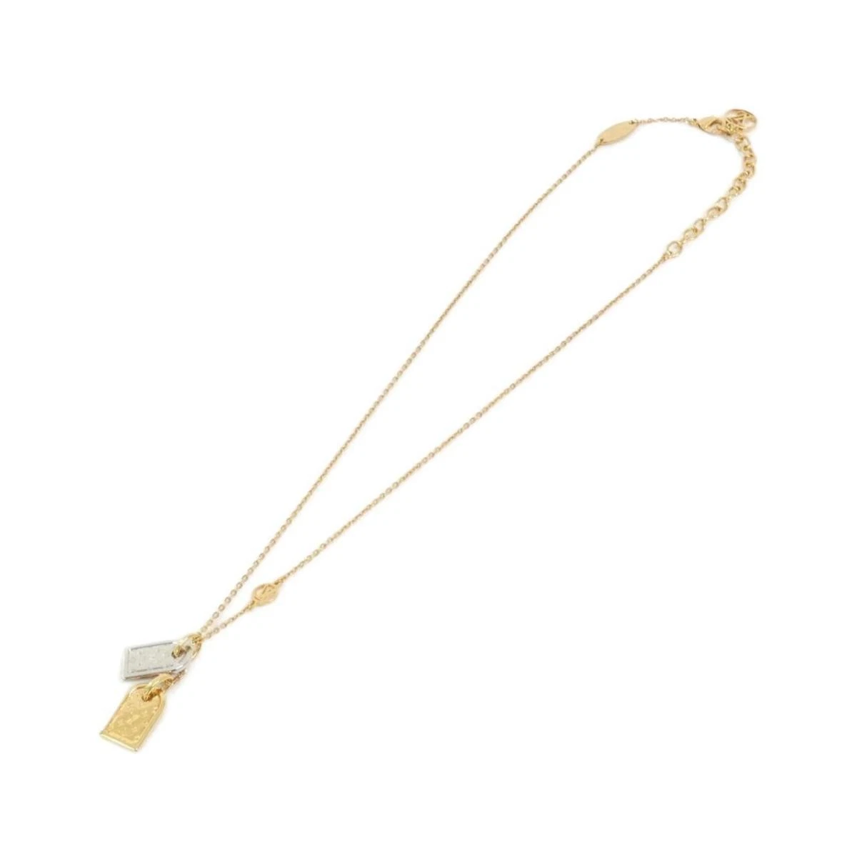 LOUIS VUITTON（LV） Louis Vuitton Collana Nanogramma M63141 Donna Collana Catena Lunghezza 440mm