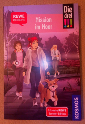 ''Die drei !!! - Mission im Moor'', Exklusive REWE Sammel-Edition, Buch, NEU!!!