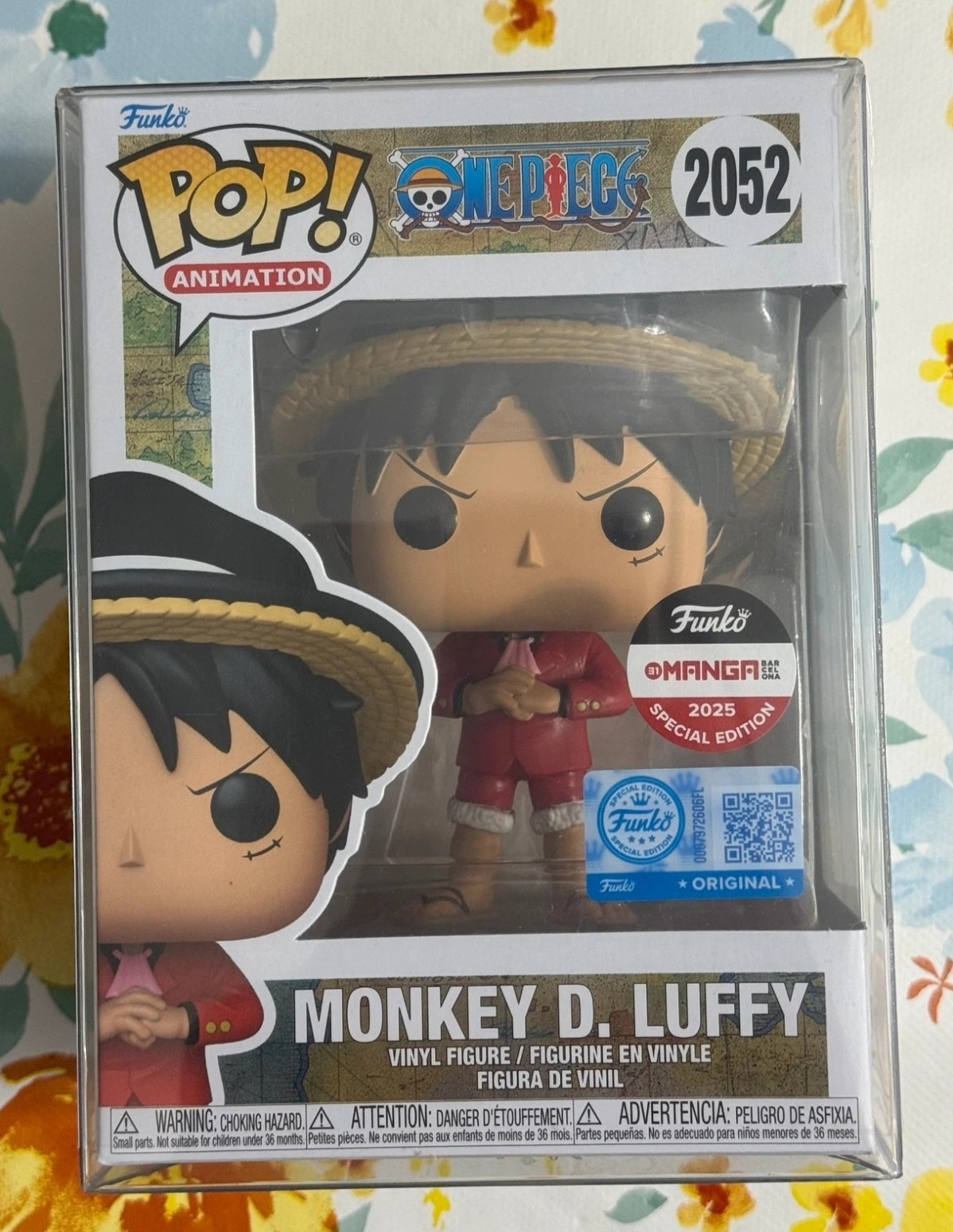 Funko Pop One Piece Whole Cake Luffy Barcelona Manga 2025