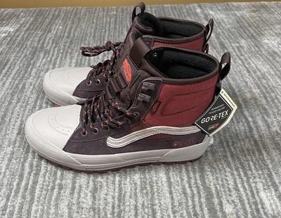Vans MTE GORE-TEX Shoes Mens Size 8.5 Burgundy Brown Gray High Top Waterproof Vans MTE GORE-TEX Shoes Mens Size 8 Burgundy Brown Gray High  main image 3