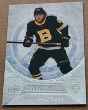 2021-22 Upper Deck Credentials David Pastrnak #49 Boston Bruins 