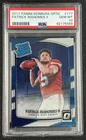 PATRICK MAHOMES II PSA 10 2017 PANINI DONRUSS OPTIC #177 RATED ROOKIE RC 5569