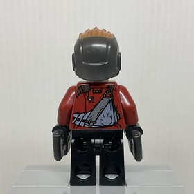 LEGO Marvel Guardians of the Galaxy sh0127 Star-Lord Mask Minifigure Guns 76019