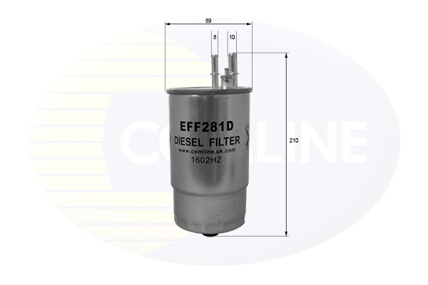 COMLINE EFF281D Fuel Filter for CITROËN,FIAT,PEUGEOT