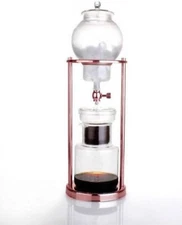 Nispira Iced Coffee Cold Brew Dripper Copper Stainless Steel Set 600 ml