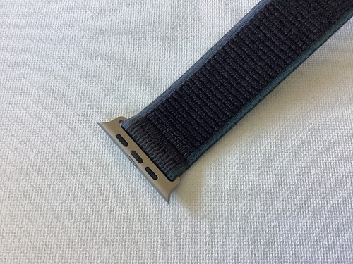 Apple Watch Band Trail Loop Band 49mm Blau/Schwarz S/M - Zdjęcie 5 z 7