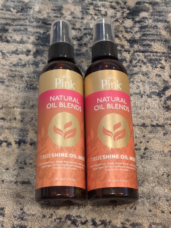 2 Pack Luster's Pink Natural Oil Blends Trueshine Oil Mist, 4 fl oz - Image 3 of 4