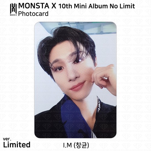 MONSTA X 10th Mini Album No Limit Official Photocard Fotokarte KPOP K-POP - Bild 61 von 92