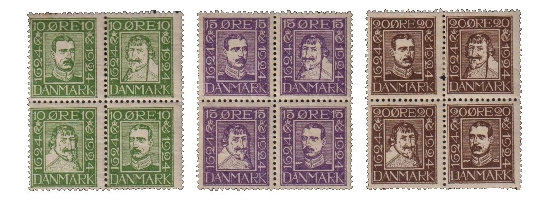 Mint Hinged Cats Danish & Faroese Stamps