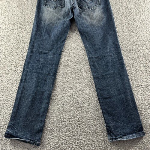 Vigoss Jeans Girls Junior 7 Denim Straight Leg Casual School Travel Distressed - Picture 10 of 11