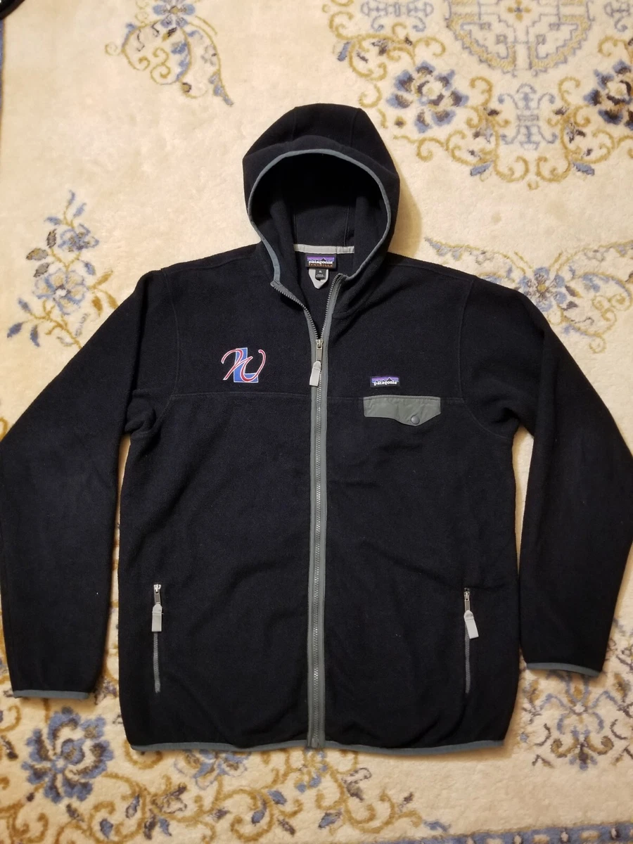 Patagonia Light Synchilla Snap T Hoody Black Full Zip Fleece Jacket Men’s XL