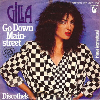 Gilla Go Down Mainstreet 7'' Single Vinyl Schallplatte 75581